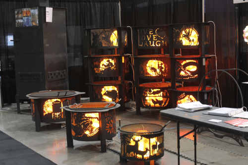 Fire Pits Metalman Art Design, Custom Metal Fire Pit Designs